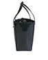 Rock Studs Patent Tote, bottom view